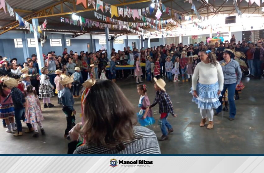  Escolas municipais de Manoel Ribas realizam Festa Junina