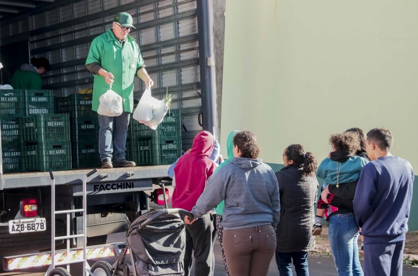  Feira Verde de Apucarana já entregou mais de 3 toneladas de hortifruti