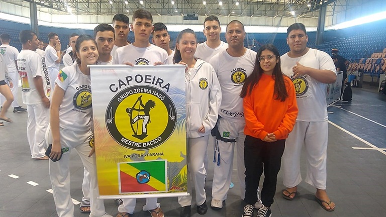  Ivaiporã sobe ao pódio no 19º Campeonato Paranaense Aberto de Capoeira