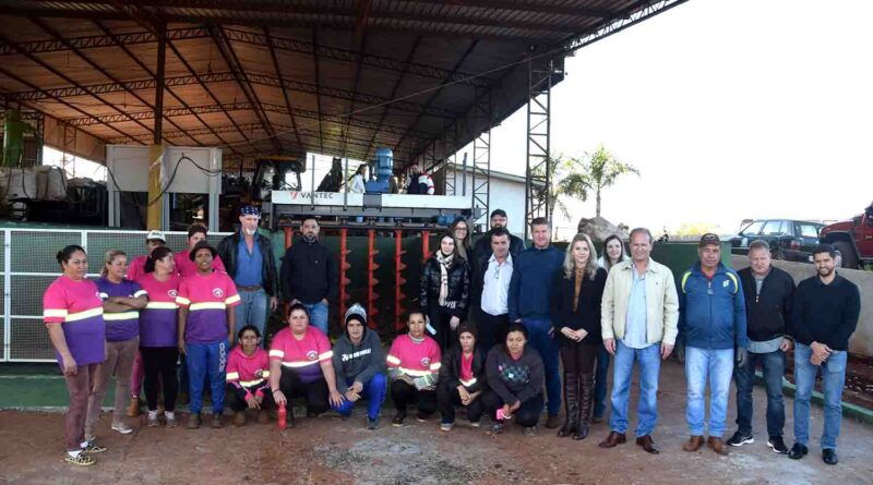  Prefeitura de Ivaiporã inaugura central de compostagem no aterro sanitário