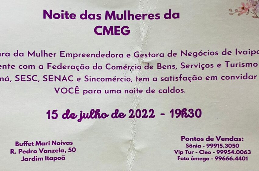  IVAIPORÃ – Evento da Câmara Mulher Empreendedora