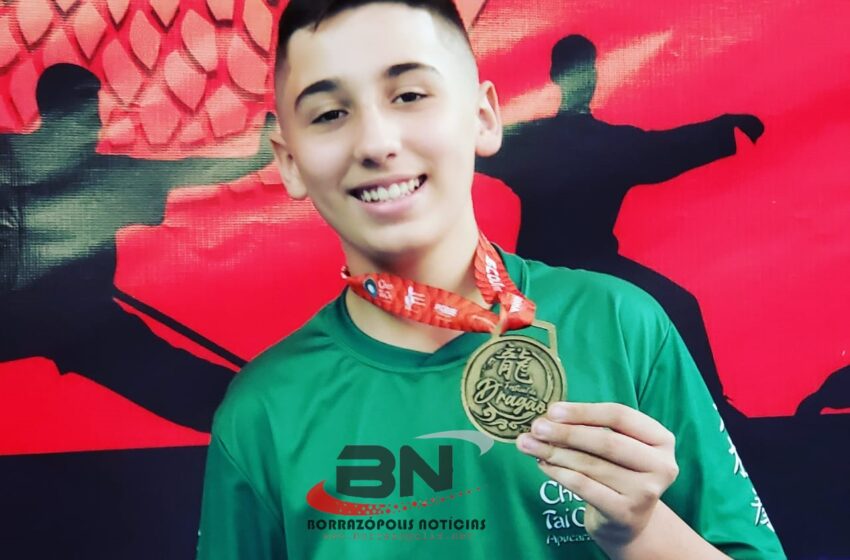  Jovem atleta Lucas Emanuel participará do Campeonato Paranaense de Kung Fu (Wushu) em Campo Mourão