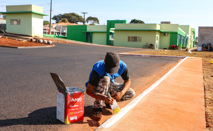  Pacientes do Cisvir ganham área  de estacionamento com 46 vagas