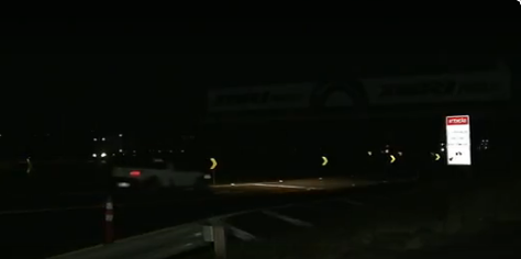  Motoristas reclamam da escuridão na praça de pedágio desativada em Arapongas