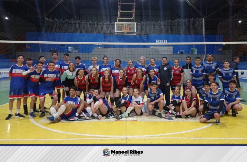 Secretaria de Esportes de Manoel Ribas resgata a prática do Voleibol