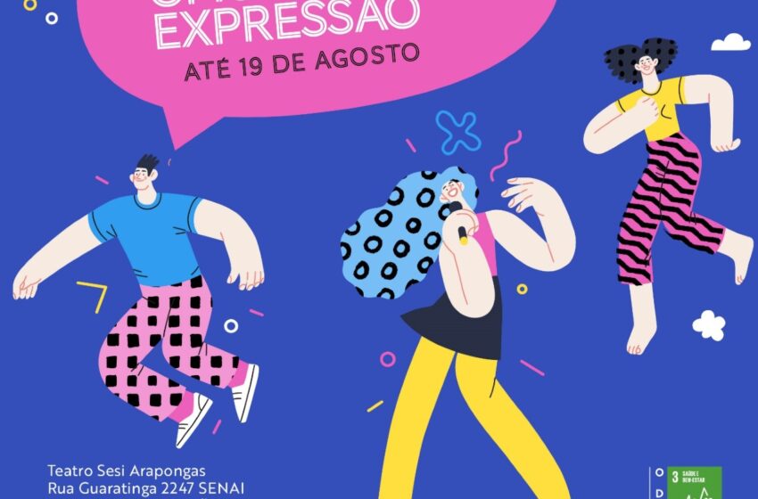  Inscrições abertas para Oficina Teatro Expressão de Arapongas