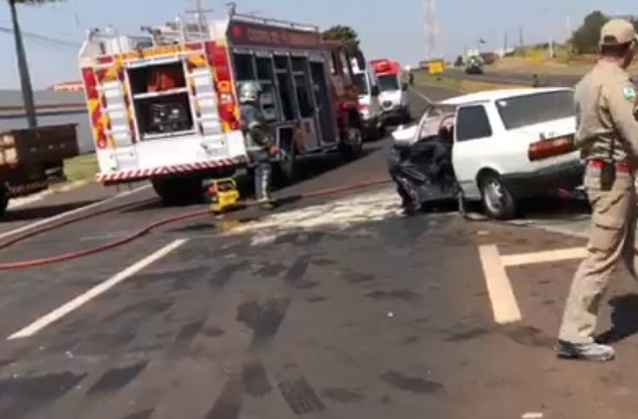  Motorista morre após acidente na BR-376 em Jandaia do Sul