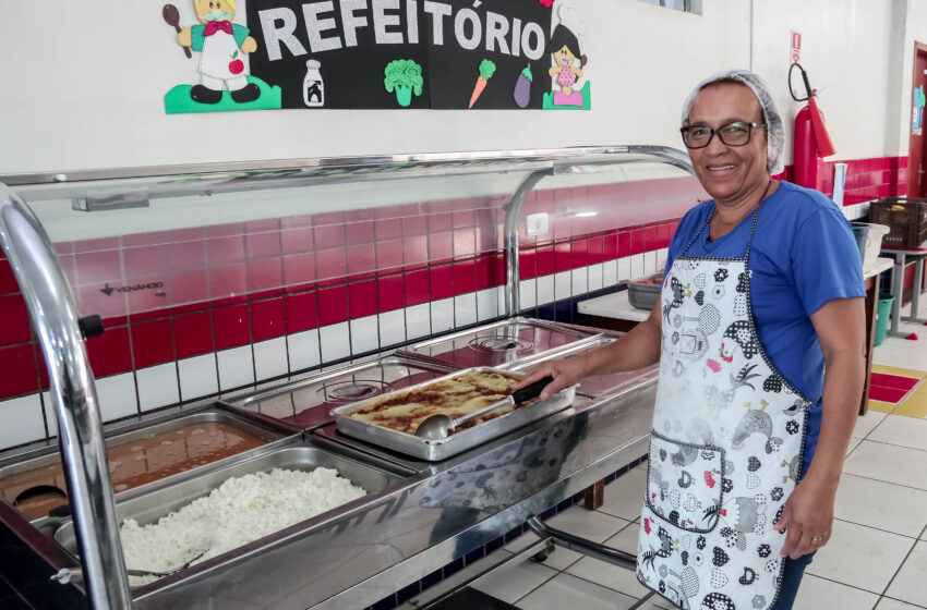 Apucarana serve 40,5 mil refeições diariamente  aos estudantes da rede municipal de educação