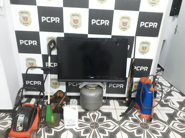  PC recupera objetos furtados em Fazenda de Cruzmaltina