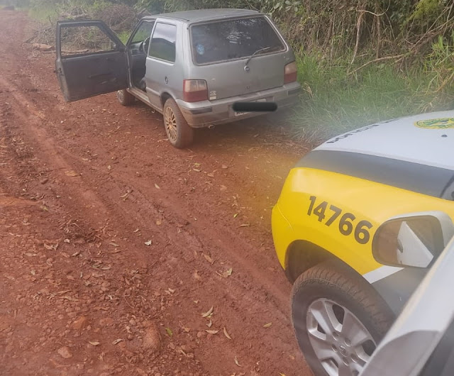  Veículo roubado de Fazenda em Cambira é recuperado em Apucarana