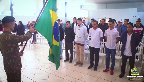  Jovens de Mauá da Serra recebem a dispensa do Serviço Militar