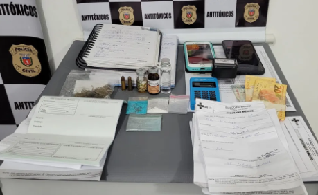  REGIÃO – Polícia prende técnico de enfermagem suspeito de tráfico de drogas sintéticas em festas