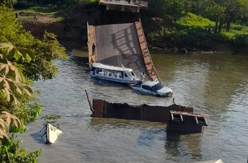  Desabamento de Ponte no Amazonas deixa 3 mortos e 14 feridos
