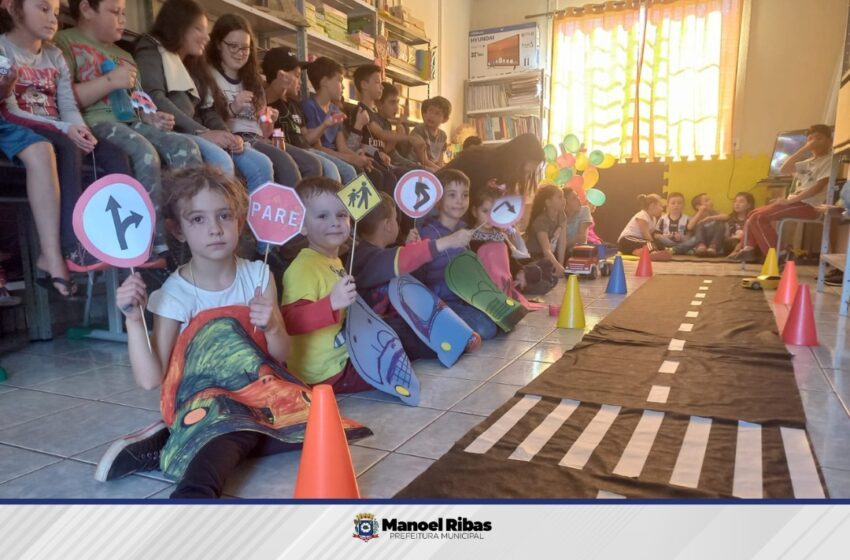  Prefeitura de Manoel Ribas realiza Semana Nacional de Trânsito nas escolas