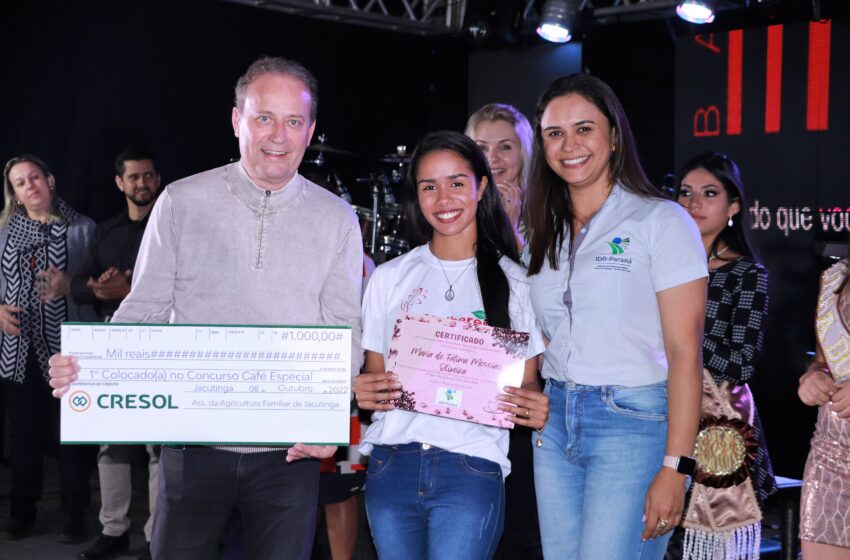  Produtora de Lidianópolis vence Concurso Café Especial no 3º Festival do Café do Jacutinga