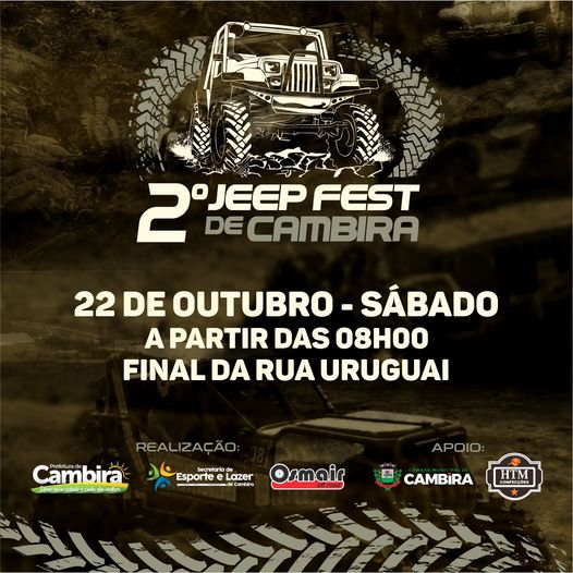  Cambira promove a segunda edição do Jeep Fest