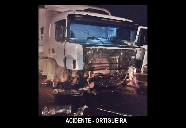 Acidente grave na BR-376 em Ortigueira