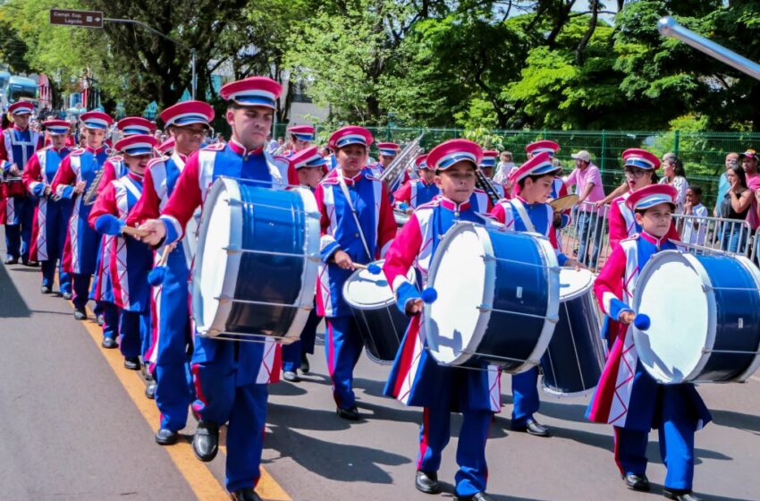  Apucarana sedia campeonato estadual de fanfarras