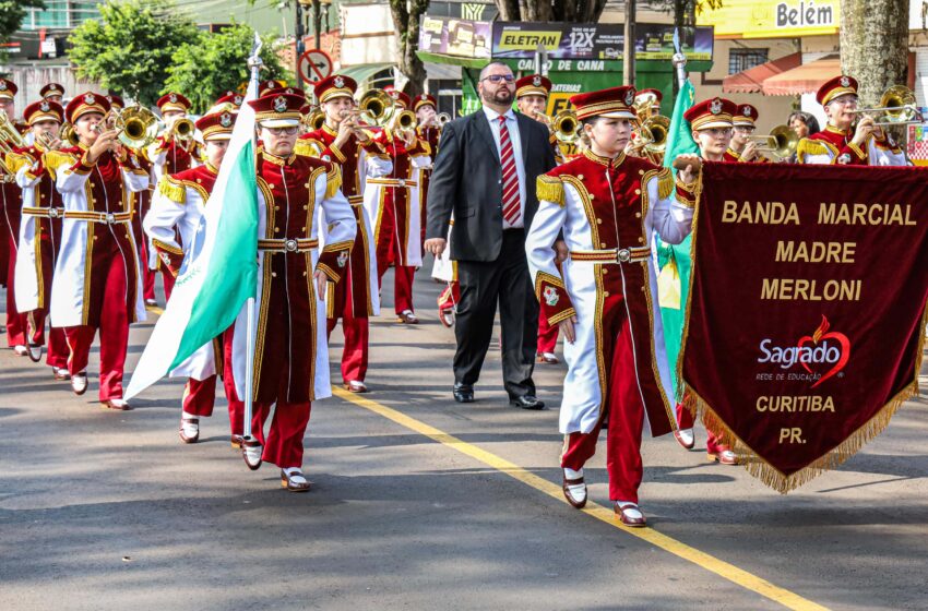  Campeonato de bandas e fanfarras atrai grande público em Apucarana