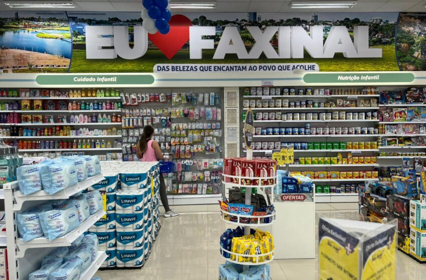  A 4ª maior rede de varejo farmacêutico do Brasil chegou em Faxinal