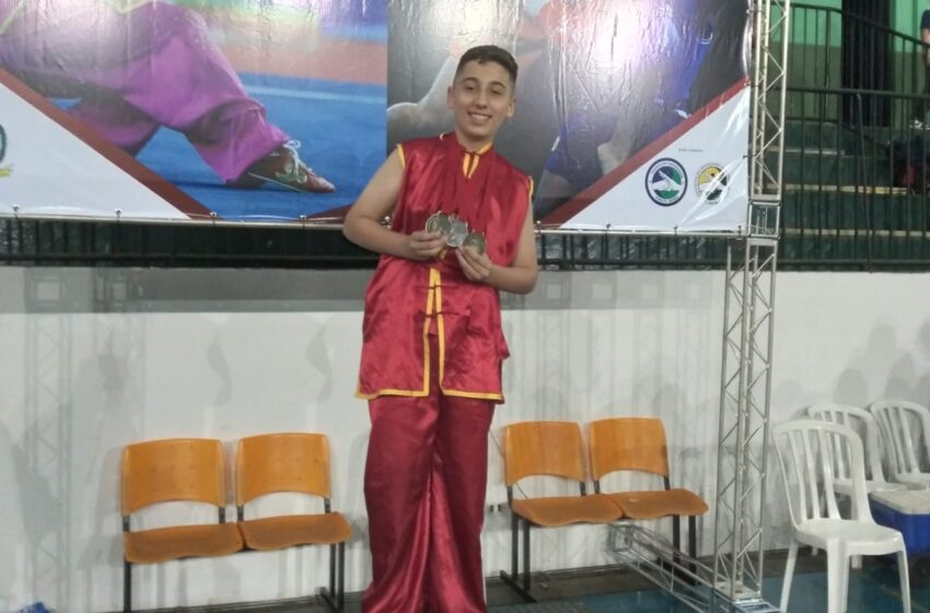  Apucaranense Lucas Emanuell disputará o Campeonato Brasileiro de Kung Fu em Goiânia