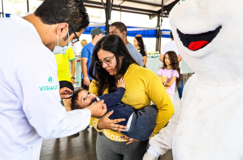  Apucarana mantém mobilização de vacinação da polio neste final de semana