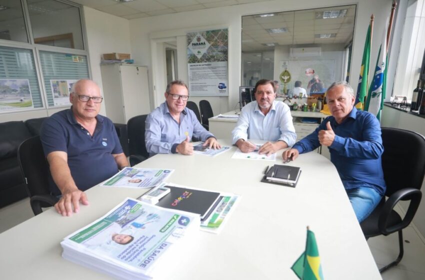  Prefeito de Rio Bom cumpre agenda no SEDU em Curitiba