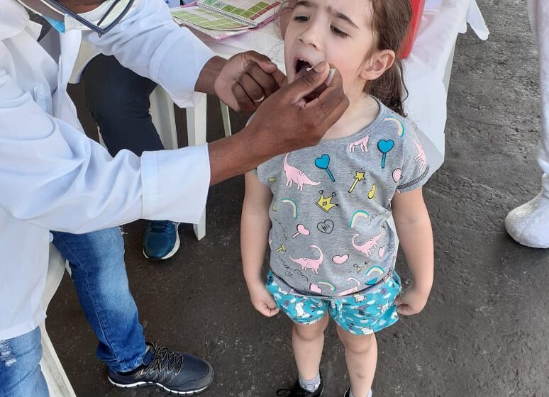  Apucarana atinge meta de imunização contra a pólio: 95,9%