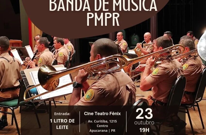  CONVITE – Concerto Banda de Música da Polícia Militar do Paraná