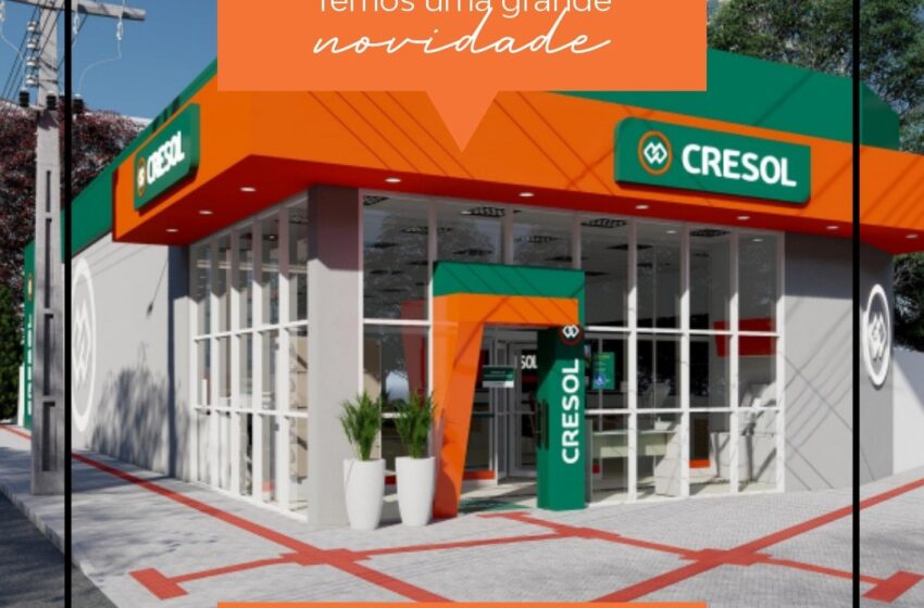  Cresol Norte Paranaense vai inaugurar sua nova agência em Cruzmaltina