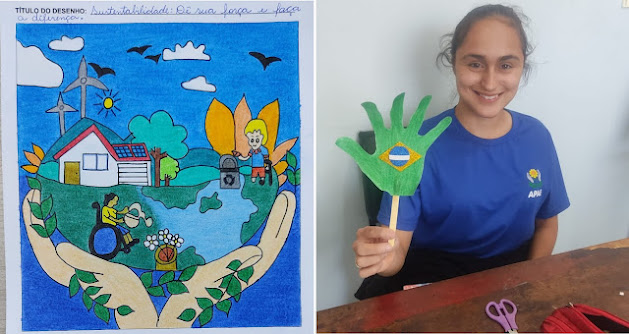  Aluna da Apae Borrazópolis vence concurso regional de desenho do “Concurso Agrinho”