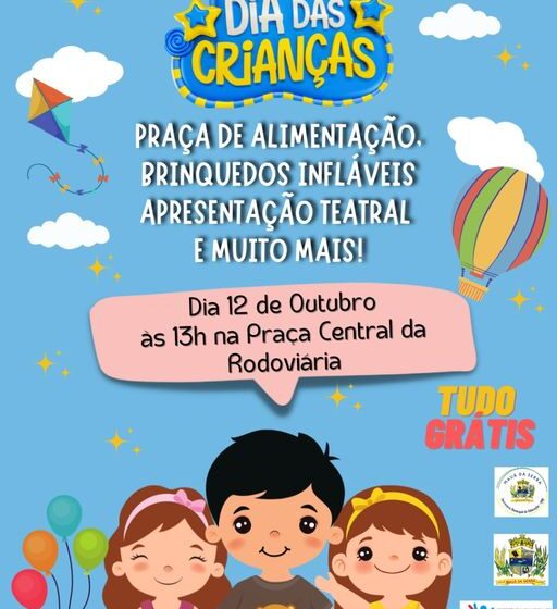  Evento especial para o Dia das Crianças em Mauá da Serra