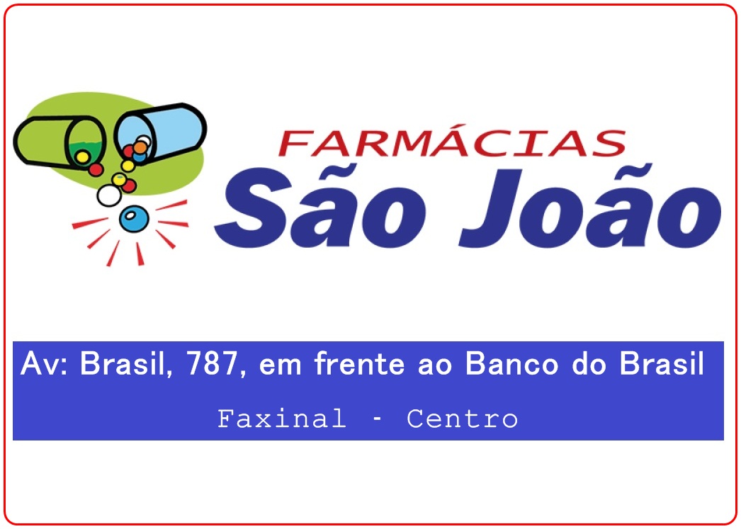 FAXINAL - Farmácia São João