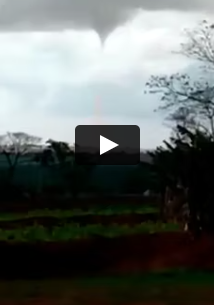  Tornado é filmado por moradores da região; assista ao vídeo
