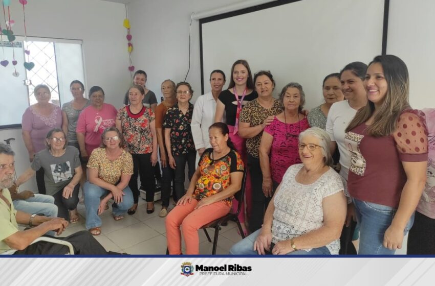  Saúde de Manoel Ribas realiza encontros mensais do grupo de apoio ao Hiperdia