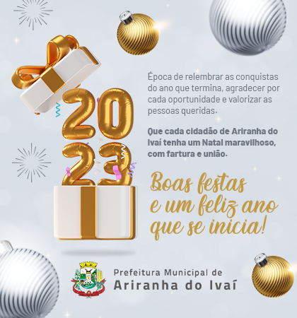  ARIRANHA DO IVAÍ – Feliz Ano Novo!