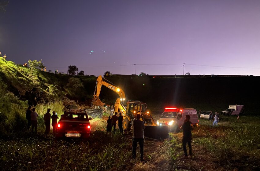  Sobe para quatro pessoas o número de pessoas mortas em acidente próximo a Manoel Ribas