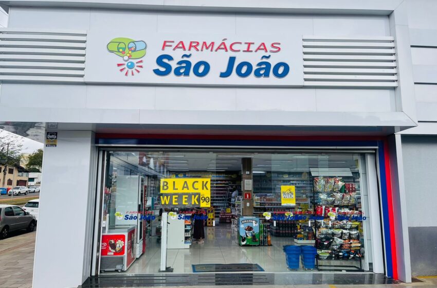  Rede de Farmácias São João preparou mais de 3 mil itens com descontos de até 90% e forma de pagamento especial para Black Week