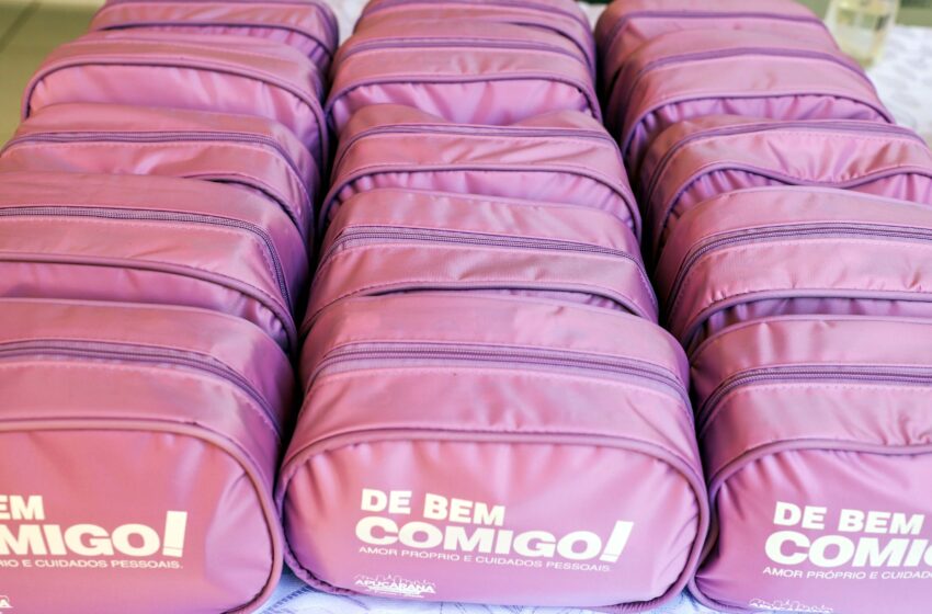  Programa “De Bem Comigo” entrega quase 32 mil kits de higiene íntima em um ano