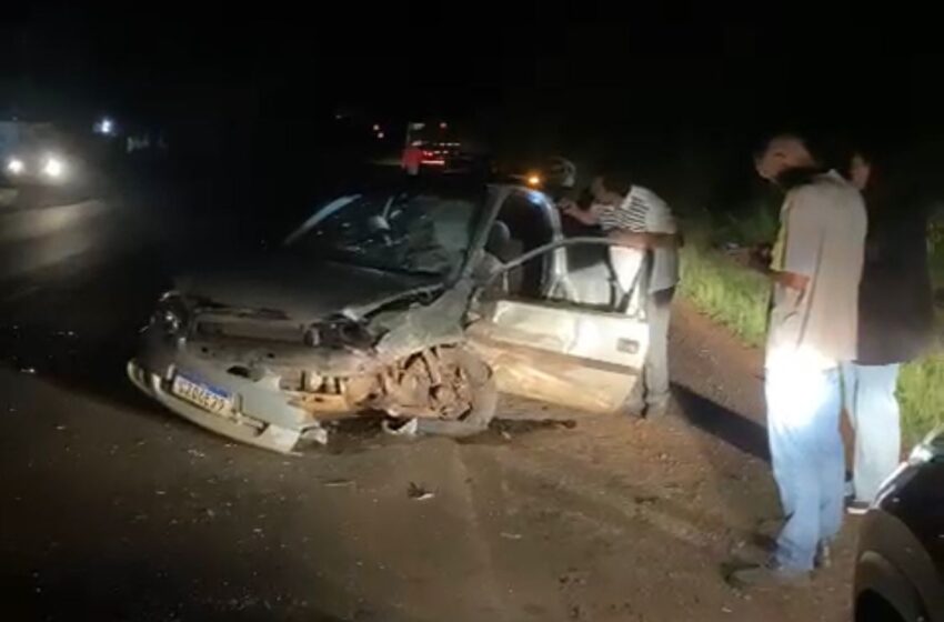  Acidente envolvendo dois veículos deixa feridos entre Marumbi e Jandaia do Sul