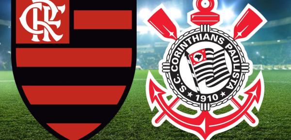  Flamengo e Corinthians se enfrentam hoje no estádio do Maracanã