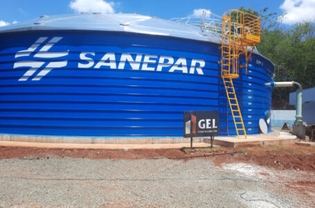 Obras da Sanepar avançam para mais que dobrar produção e reservação de água em Apucarana –
