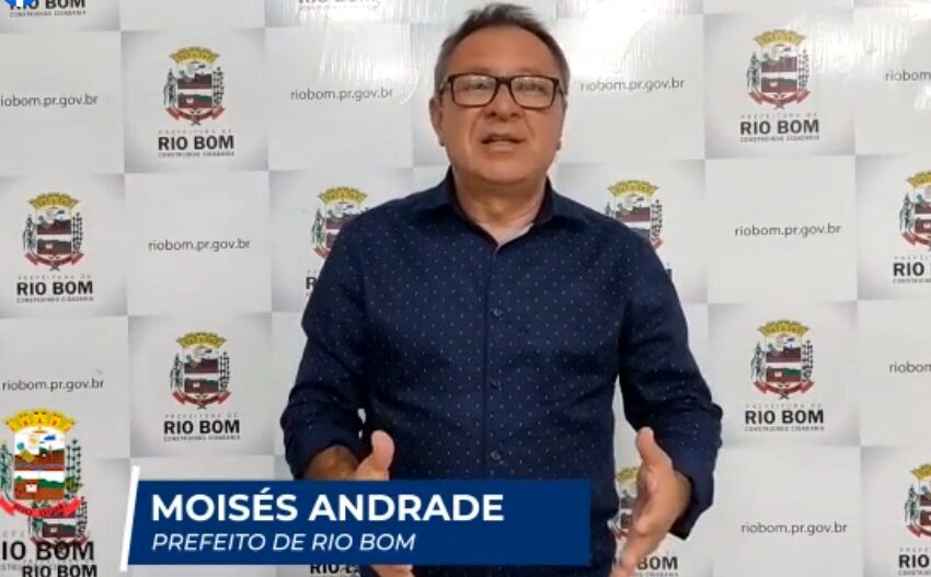  Prefeito Moisés de Andrade diz em vídeo que confirmação do Bonde do Forró é Fake News
