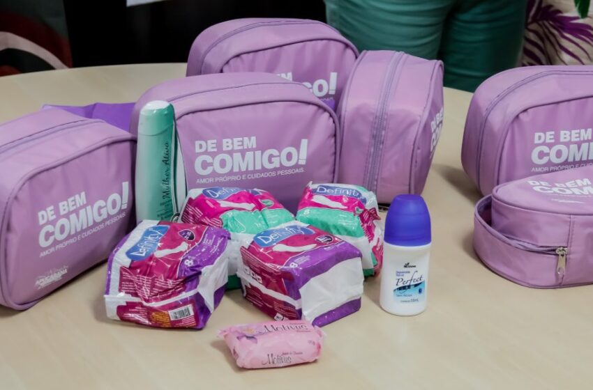  Programa “De Bem Comigo” entrega quase 34 mil kits de higiene íntima neste ano