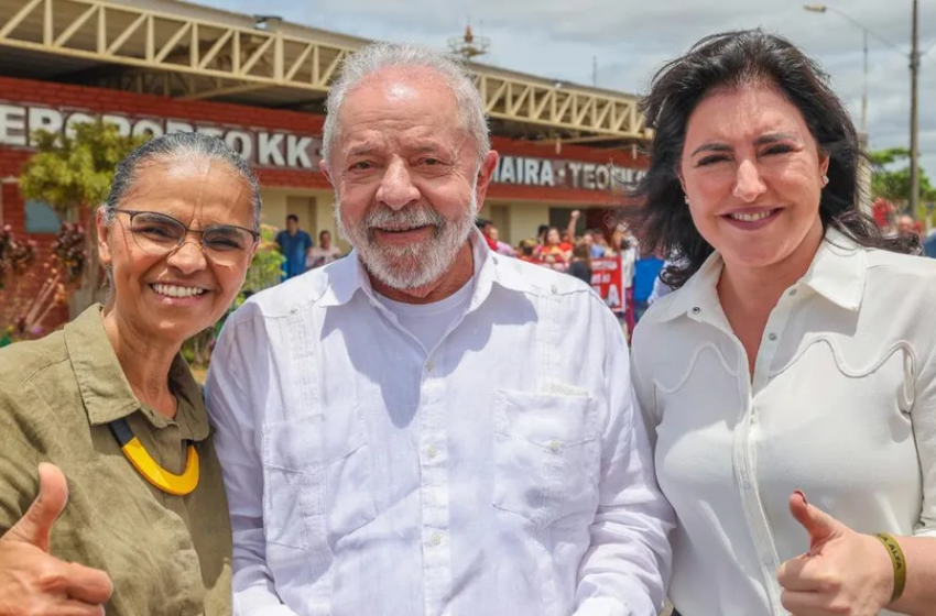  Lula se encontra com Marina Silva e Simone Tebet em Brasília