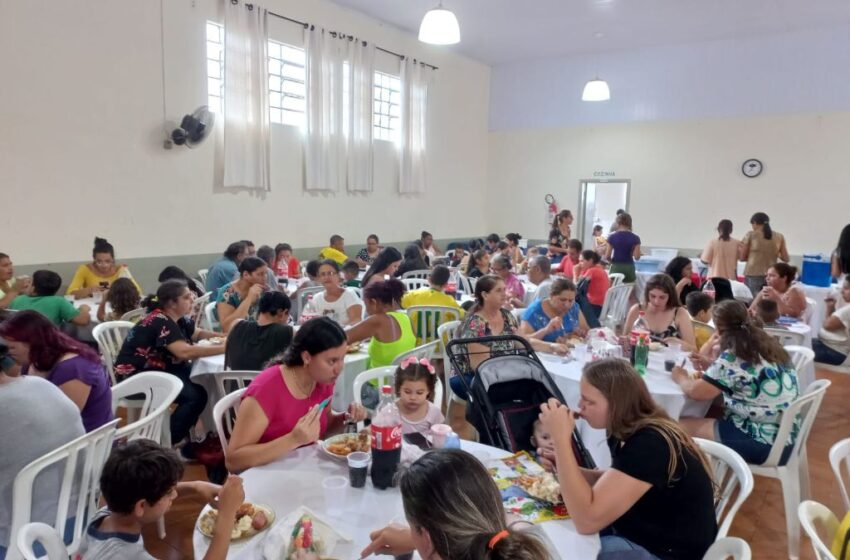  Famílias do PAIF realizam confraternização em Rio Bom