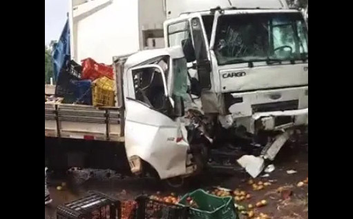  Motorista de caminhão morre em acidente na BR-369, em Jandaia do Sul