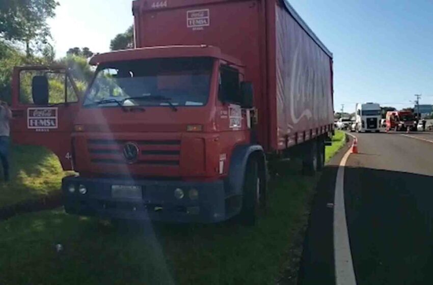  Ciclista morre atropelado por caminhão da Coca-Cola no Paraná