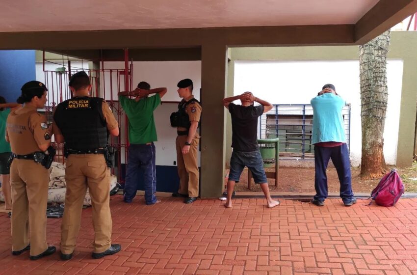  Polícia Militar realiza saturação na região central para coibir furtos em comércios