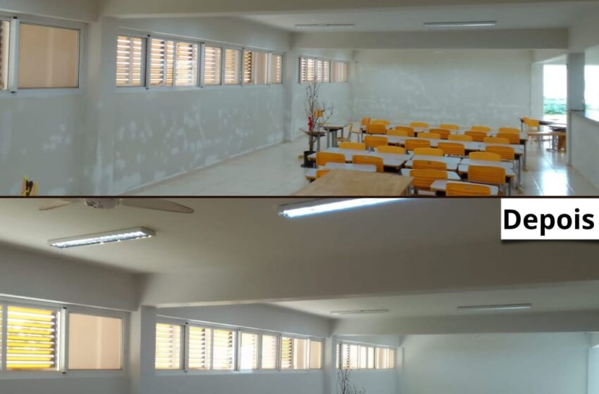  Escola Municipal e CMEI de Ariranha do Ivaí passam por pintura e revitalização